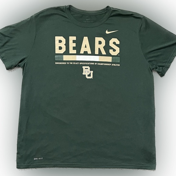 Men's Nike Baylor Bears Legend Sideline Short Sleeve T-Shirt - Picture 2 of 5